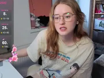 cutiepiealice — can u make me cum loud? #new #shy #lush #glasses #redhead -- Current Goal: boobs once countdown reaches zero -- Next Goal: doggie