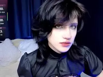 dark_vamp_ — GOAL: Lick fingers [29 tokens remaining]  pvts open  #skinny #teen #cosplay #goth #emo