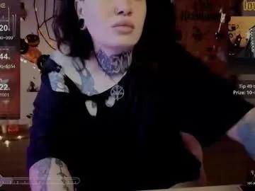 senorita_dakota — GOAL: cum show [1555 tokens remaining] pvt open favorite lvls 44. 101, 501, 666,  1001, 5555  #pawg #curvy #tattoo #goth #lovense