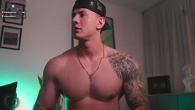 Thomas_Falcon — naked and flex